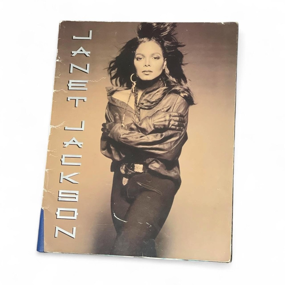 Janet Jackson Rhythm Nation Tour Book
